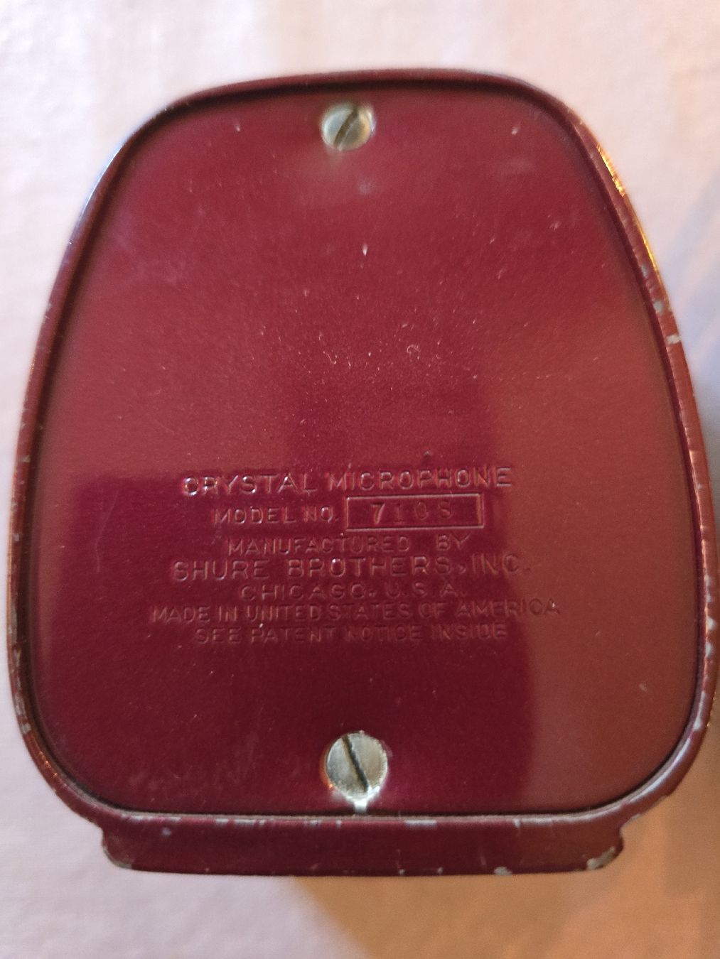 Shure Microfoni: SHURE VINTAGE MIK ... 50-ER – Usato da Zürich venduto da Antiquedealer 1