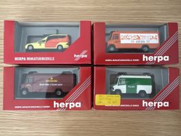 4 Herpa 1:87 Fahrzeuge NEU ab 19.-