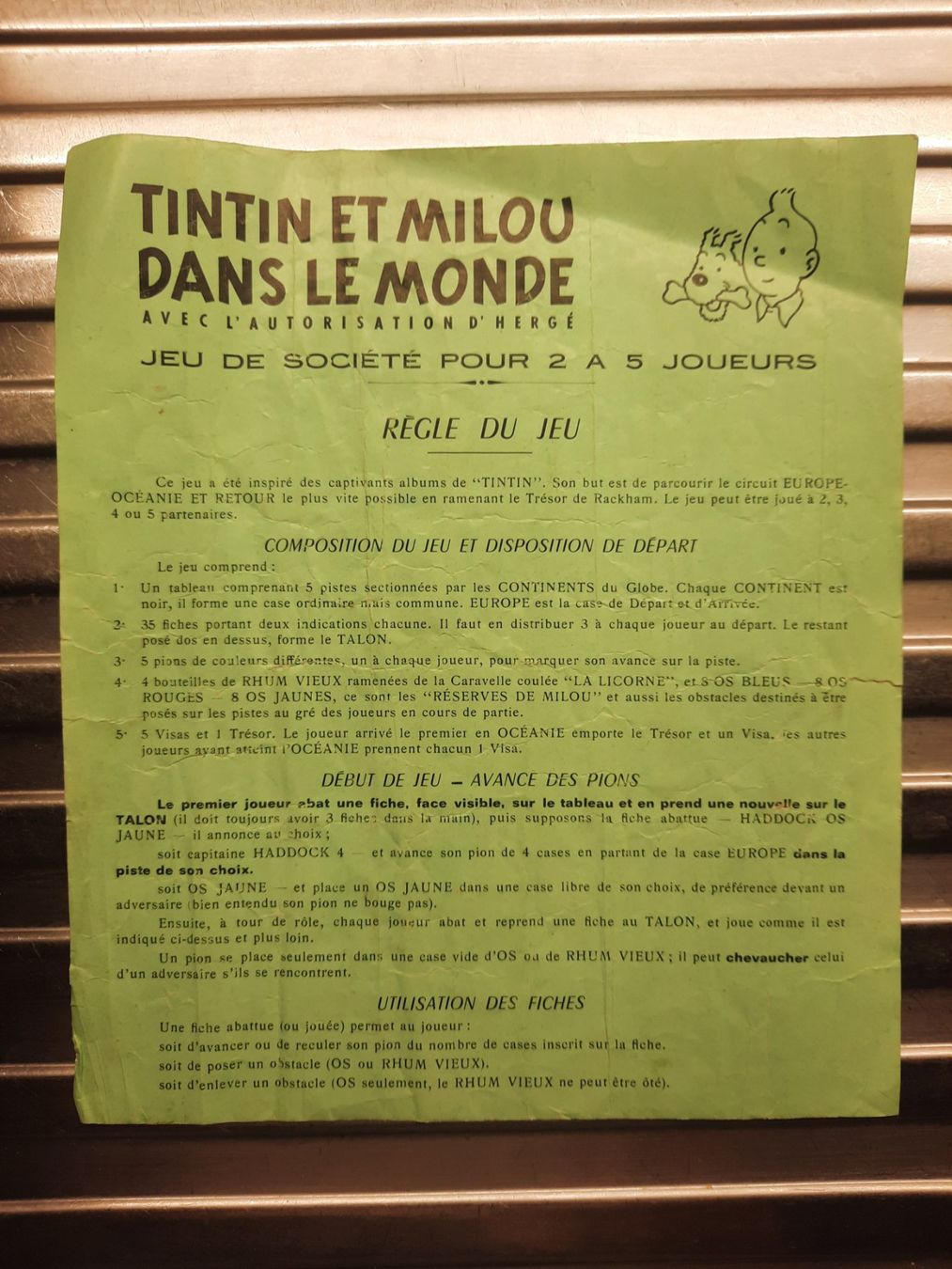 Giochi: Jeu Le monde de Tintin – Usato da Préverenges venduto da mam_629h 2