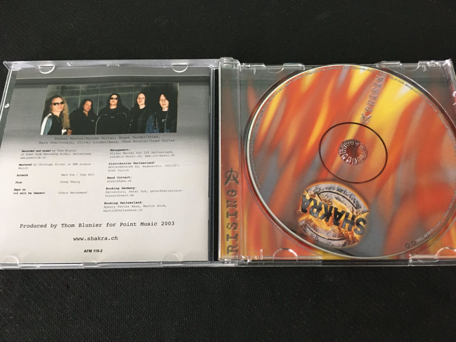CD: Shakra - Rising -CD- – Usato da St.Gallen venduto da MedienJoe 1