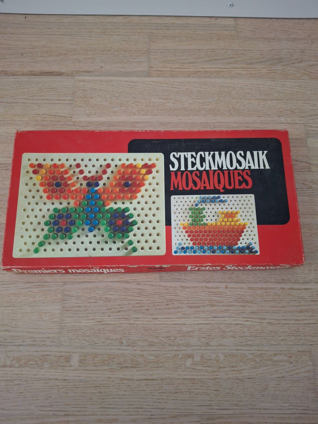 Carlit Giochi: Vintage Carlit Steckmosaik – Usato da Dietikon venduto da Hwengi 1