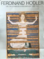 Plakat Kunstgewerbemuseum Zürich Ferdinand Hodler Orig. 1983