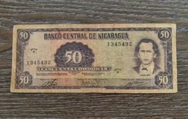 Nicaragua 50 Cordobas 1978 !!!!!!!!