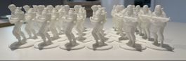 Armee Figuren 30 Stück weiss