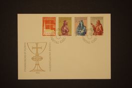 1966 MiNr. 470 - 473 Liechtenstein FDC
