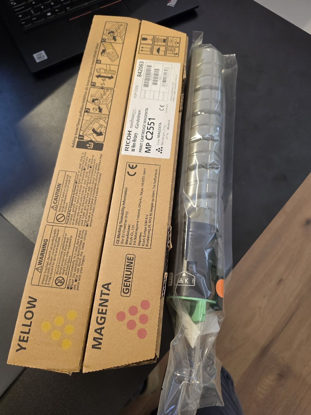 Ricoh Cartucce per stampanti & toner: Ricoh MP C2551 – Nuovo e nell'imballaggio originale da Volketswil venduto da Ariani74