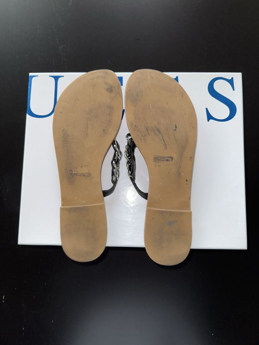 Guess Scarpe da donna: Flip Flop Guess schwarz Gr. 39 – Nuovo (secondo la descrizione) da Zürich venduto da Jen10 7