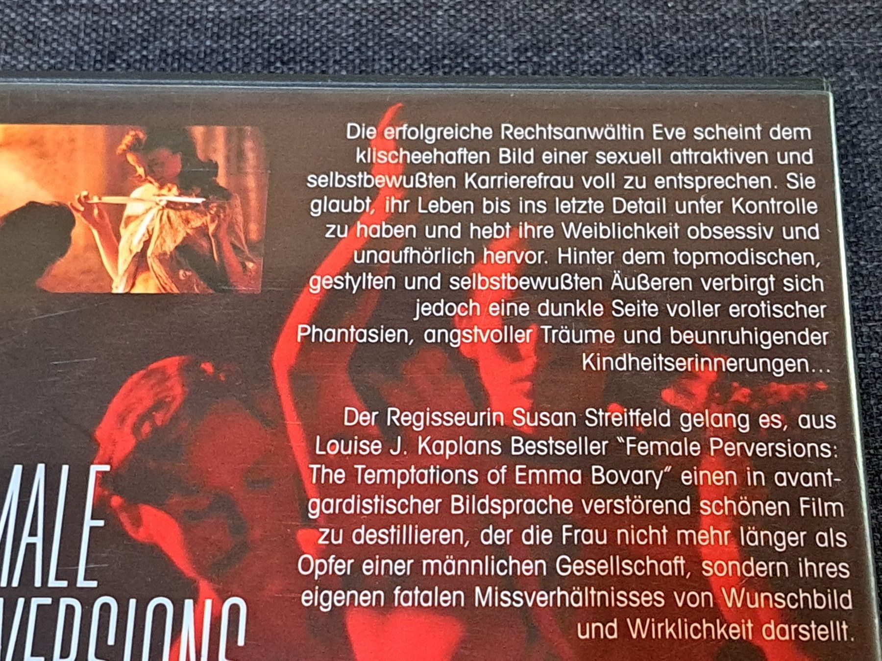 Tutti i DVDs: DVD Female Perversions (Weibliche Perversionen) – Nuovo (secondo la descrizione) da Unterseen venduto da Kanica 2