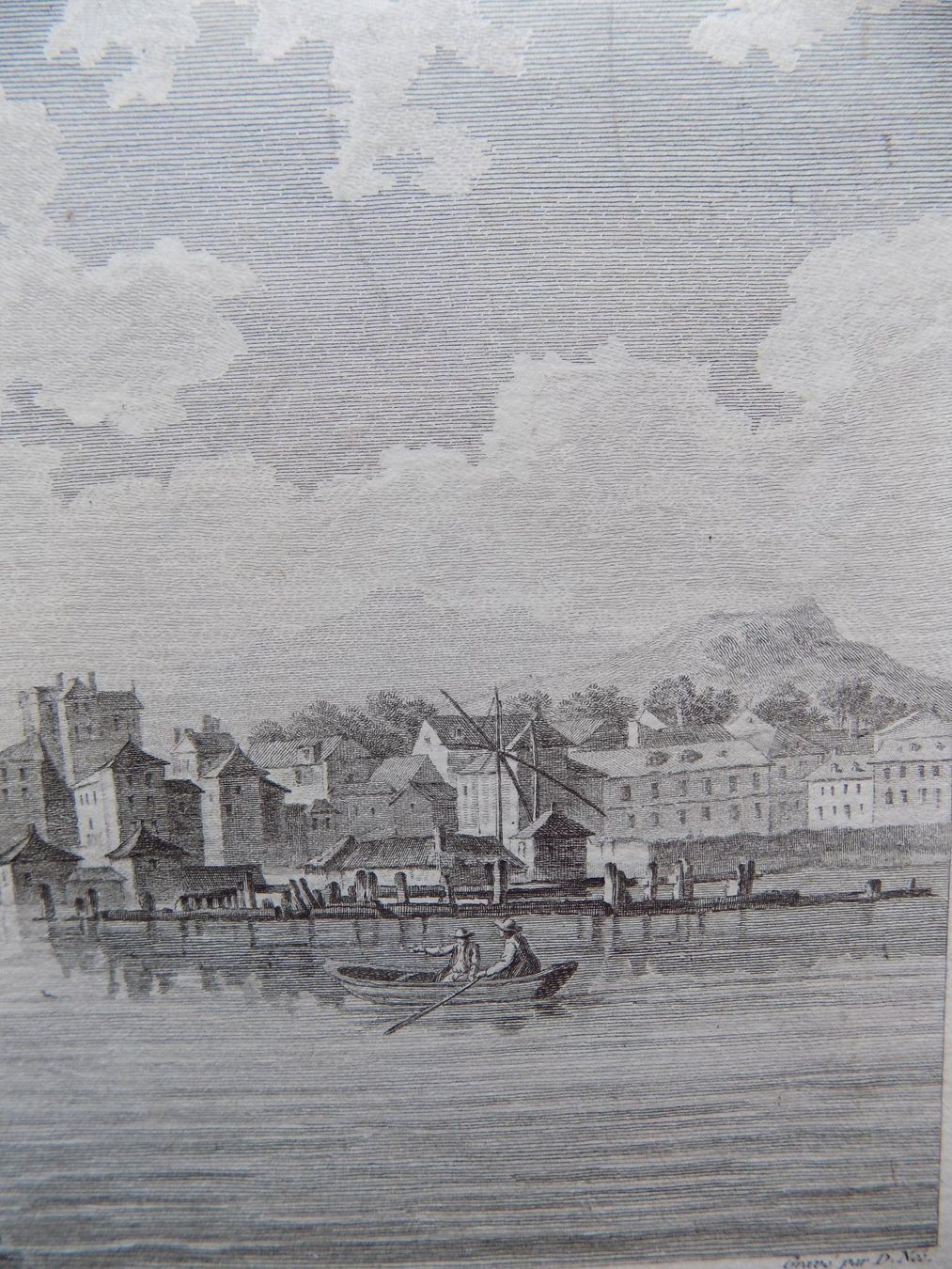 Incisioni: Vue du fond de Genève – Usato da Risch venduto da Rischli15 7