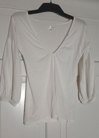 Herrlicher Designer Shirt mit Puffärmel M eher XS S zu Nile
