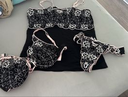 Miriale Dessous Set, NeuGrösse L/XL, Dessous Set,Schwarz, Ne