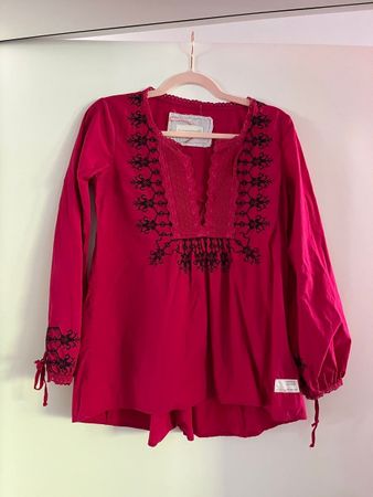 Odd Molly Bluse Grösse 1 Stickerei Boho