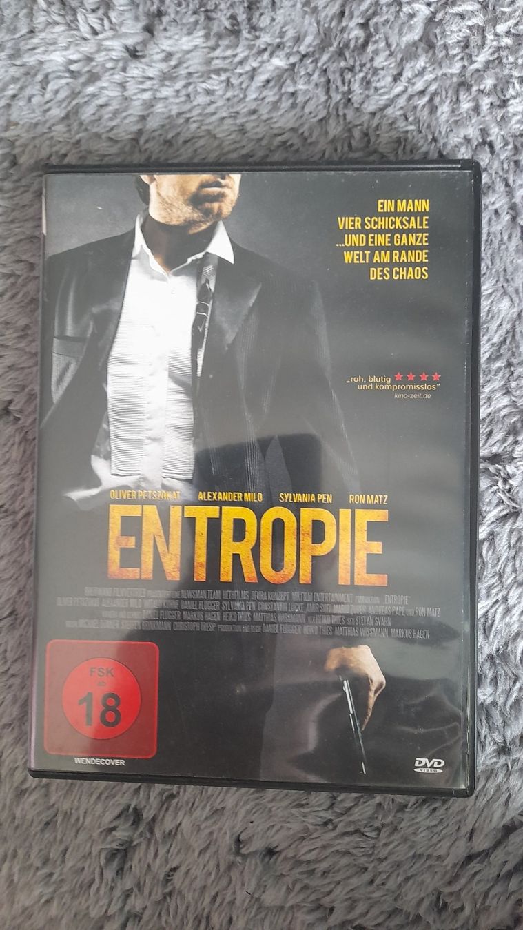 Tutti i DVDs: ENTROPIE   DVD – Usato da Wetzikon ZH venduto da Ramones01