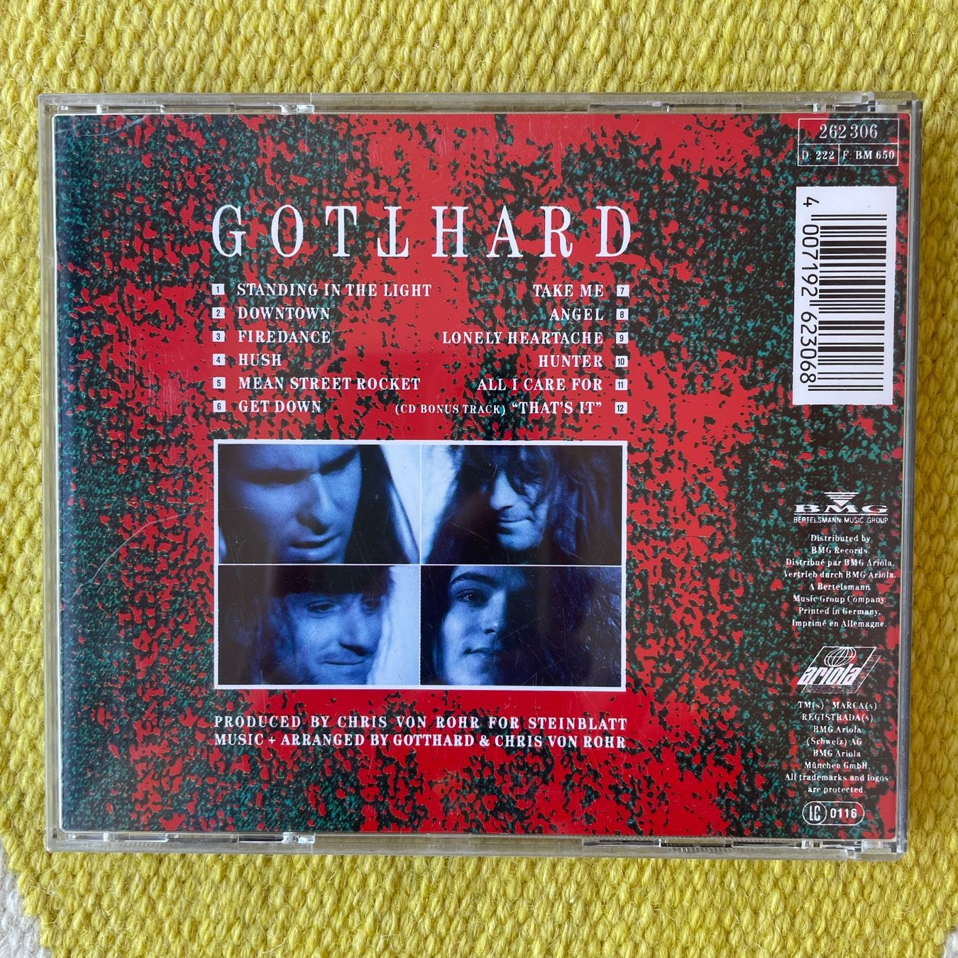 CDs: GOTTHARD-GOTTHARD – D'occasion à Rorschacherberg par CD-Roli 1
