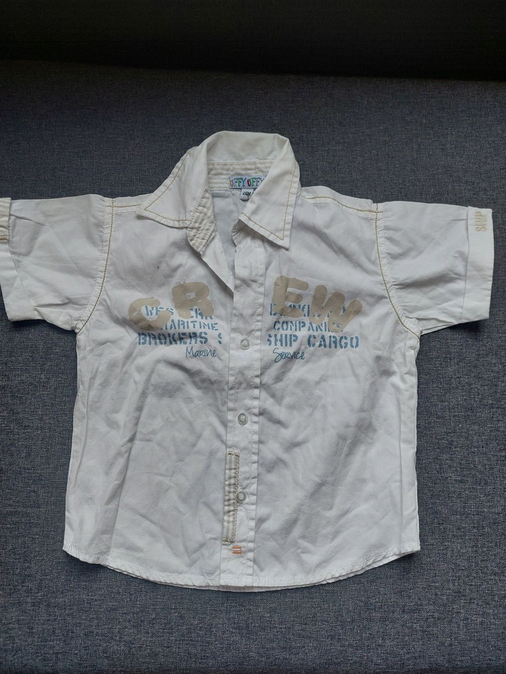 Hemden, T-Shirts & Polos: Weisses Hemd Grösse 92 – Gebraucht aus Beckenried von Havacola 2
