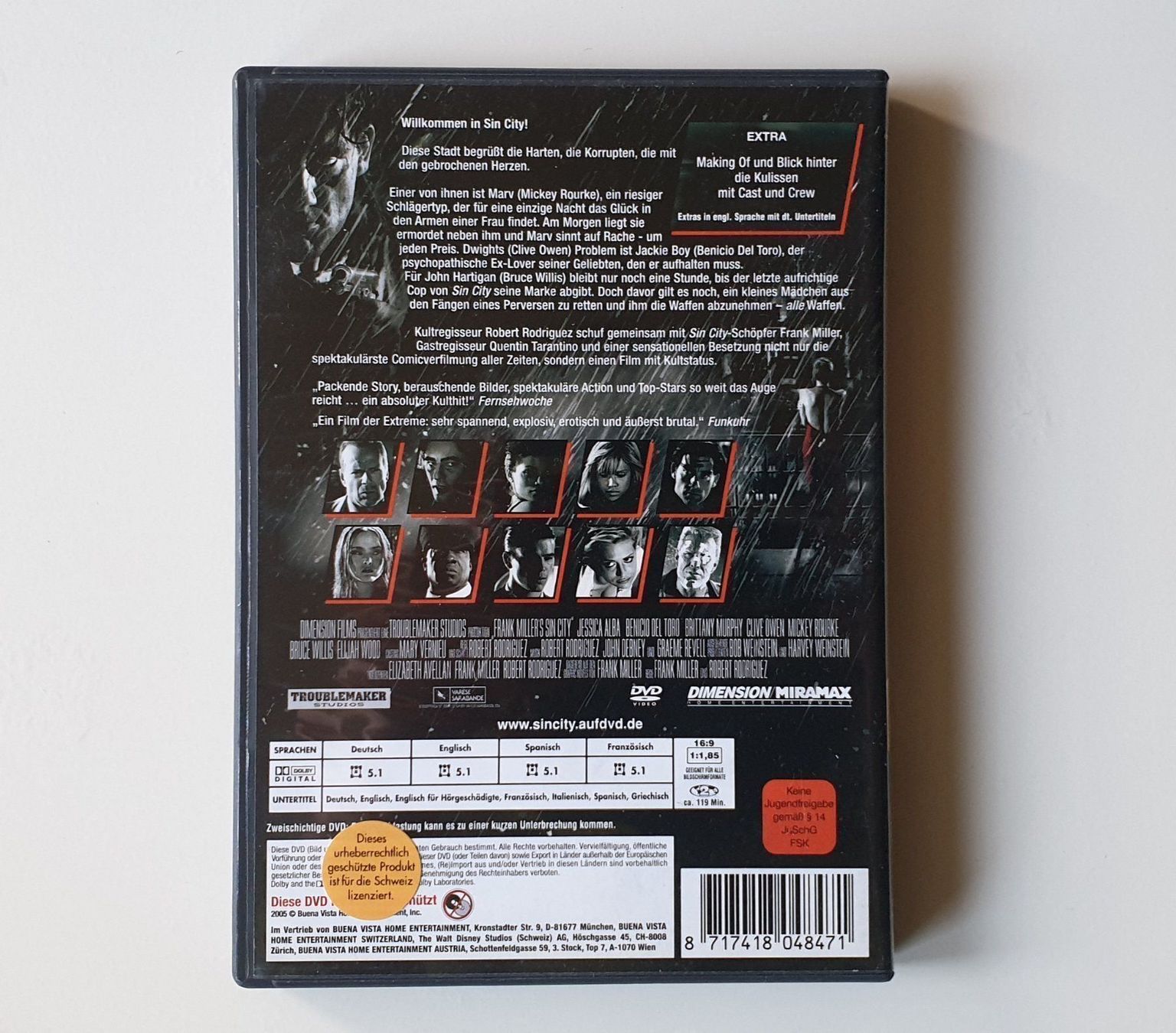 Tutti i DVDs: DVD Sin City – Usato da Spiez venduto da Spacelightning 1