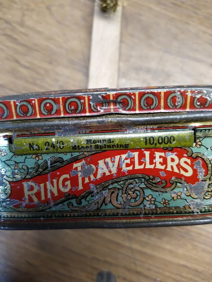 Tutte le decorazioni: Antike Blechdose "Ring Travellers" – Usato da Walkringen venduto da petro06 1