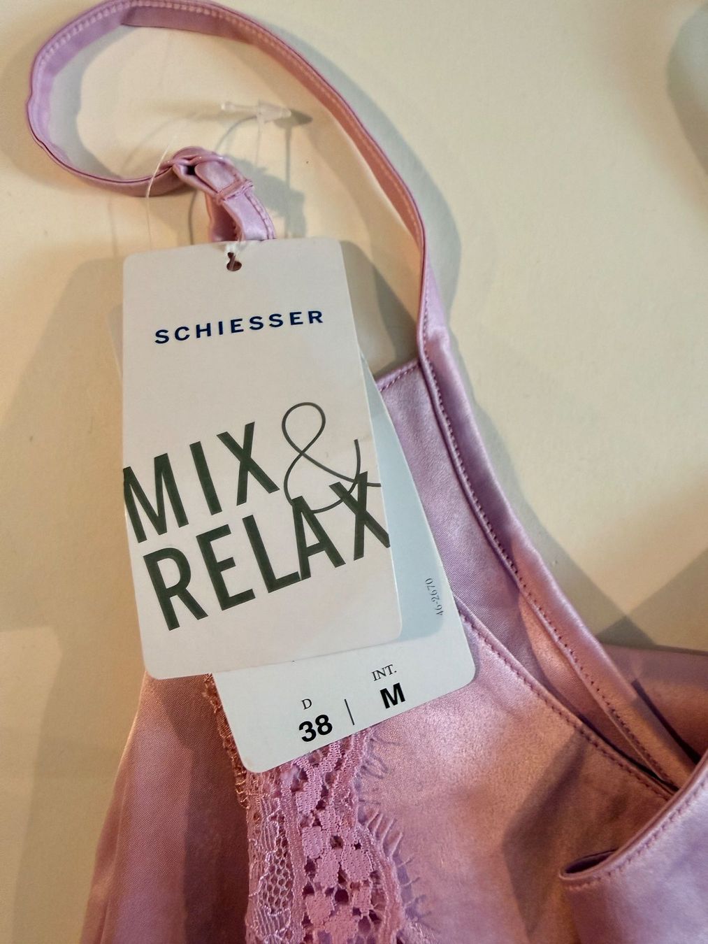 Schiesser Negligees & Pigiami: Negligée Schiesser, Grösse 38, Farbe Helllila – Nuovo e nell'imballaggio originale da Rudolfstetten venduto da gst_g7xl 4
