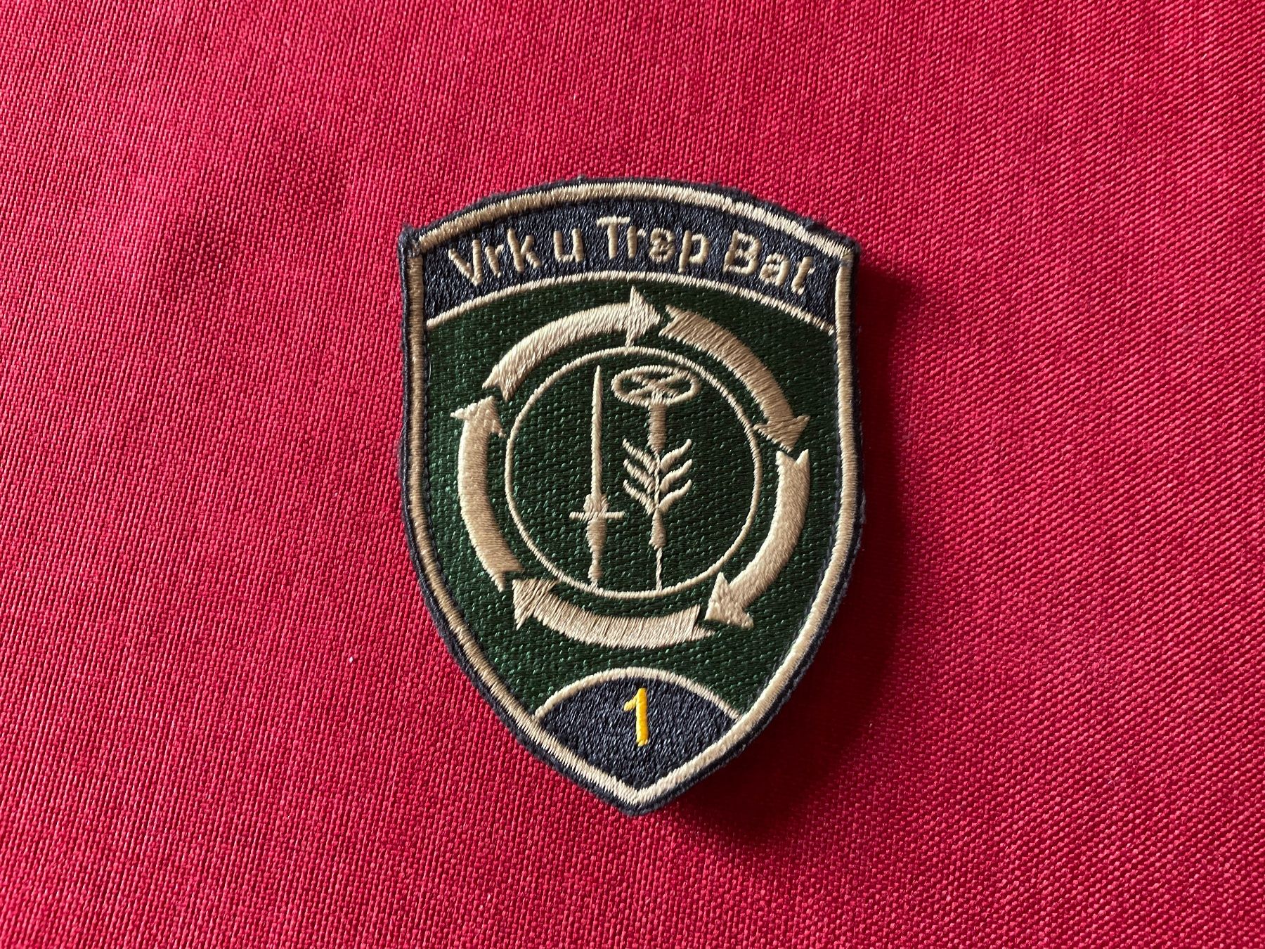 Gestickter Militärpatch 