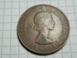 Großbritannien ½ Penny, 1963