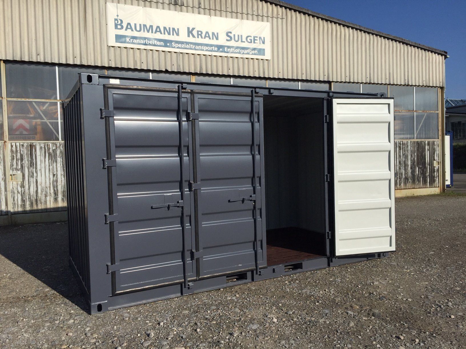 Contenitori edile: 15' Lagercontainer Open Side – Nuovo (secondo la descrizione) da Kradolf venduto da BKSAG 4
