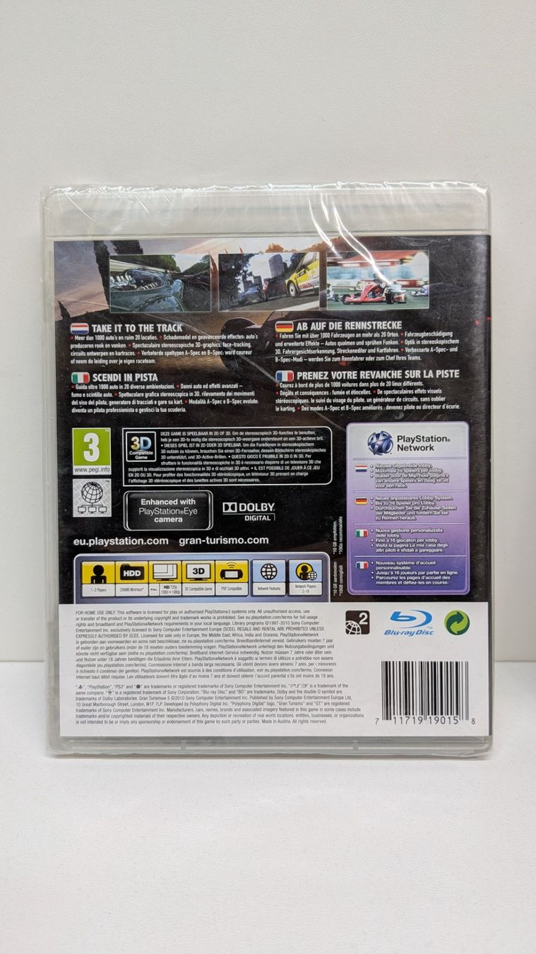 Logitech Controller: Logitech Driving Force GT Lenkrad (PS3) mit 2 Games – Gebraucht aus Menziken von mame18 5