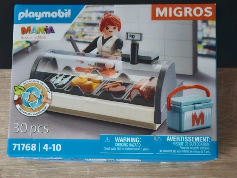 Playmobil Migros Mania 71768 Kühltheke Neu / OVP (Neu und