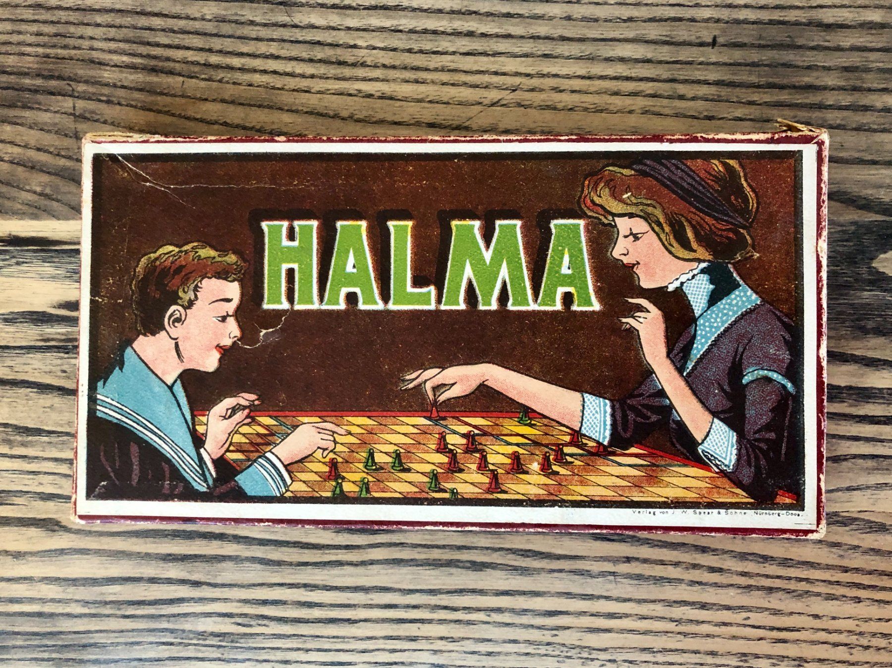 Giochi: Antikes Halma Spiel Brettspiel – Usato da Berg am Irchel venduto da Zweiti_Chance