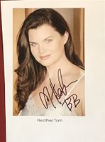 Heather Tom Autogramm signiert Foto 10x15cm