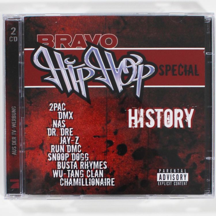 2CD - HIP HOP HISTORY SPECIAL CLASSICS Oldschool Rap Hits! (Neu (gemäss ...