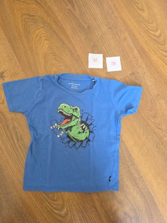 T-Shirt, Shirt Dino lila Gr. 92/98 Tom Tailor