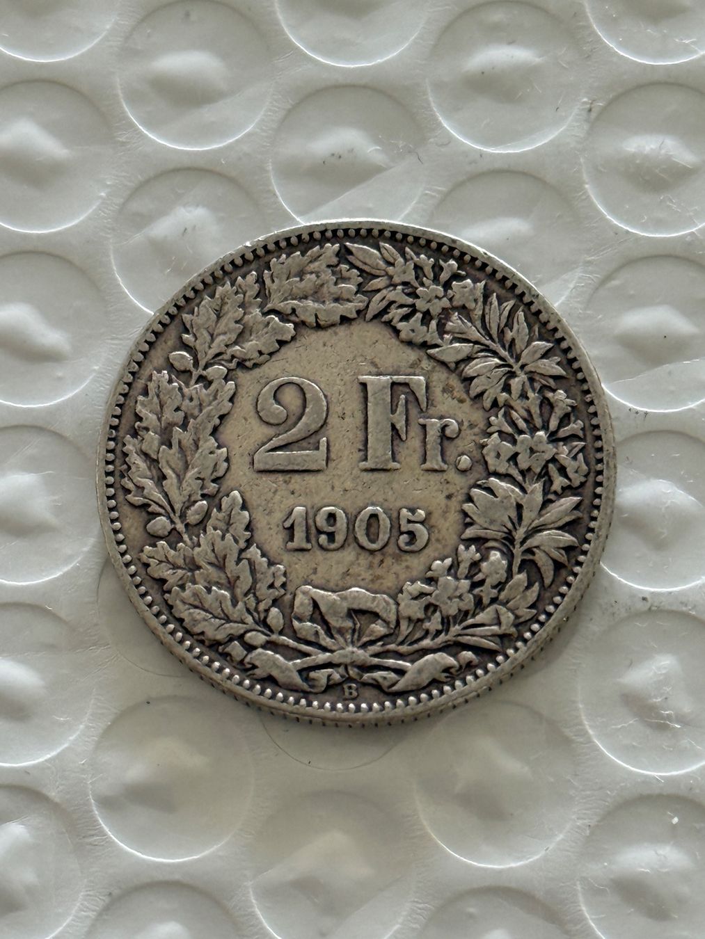 Tutti le monete: 2 Franken 1905  Rar – Usato da Wallisellen venduto da SWISS_SILVER1 1
