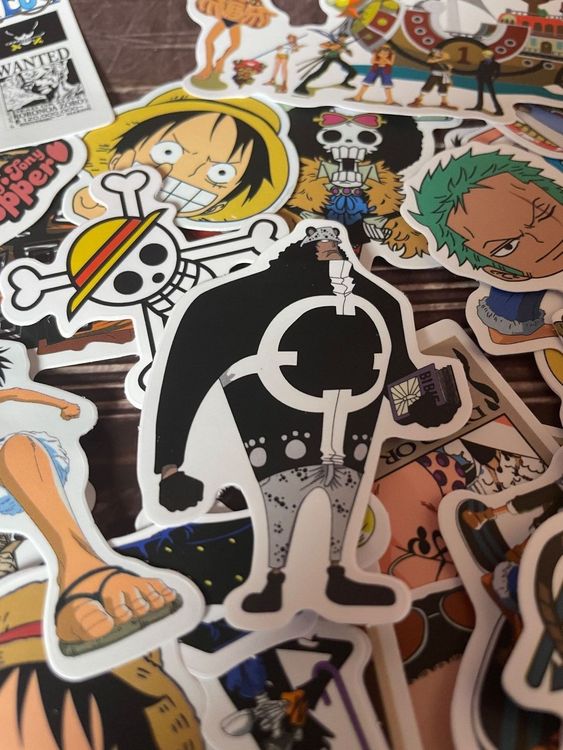 50x One Piece / Aufkleber Sticker