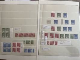 Znr 483**-485** inkl. 485x und Rollenmarken RM + Abart