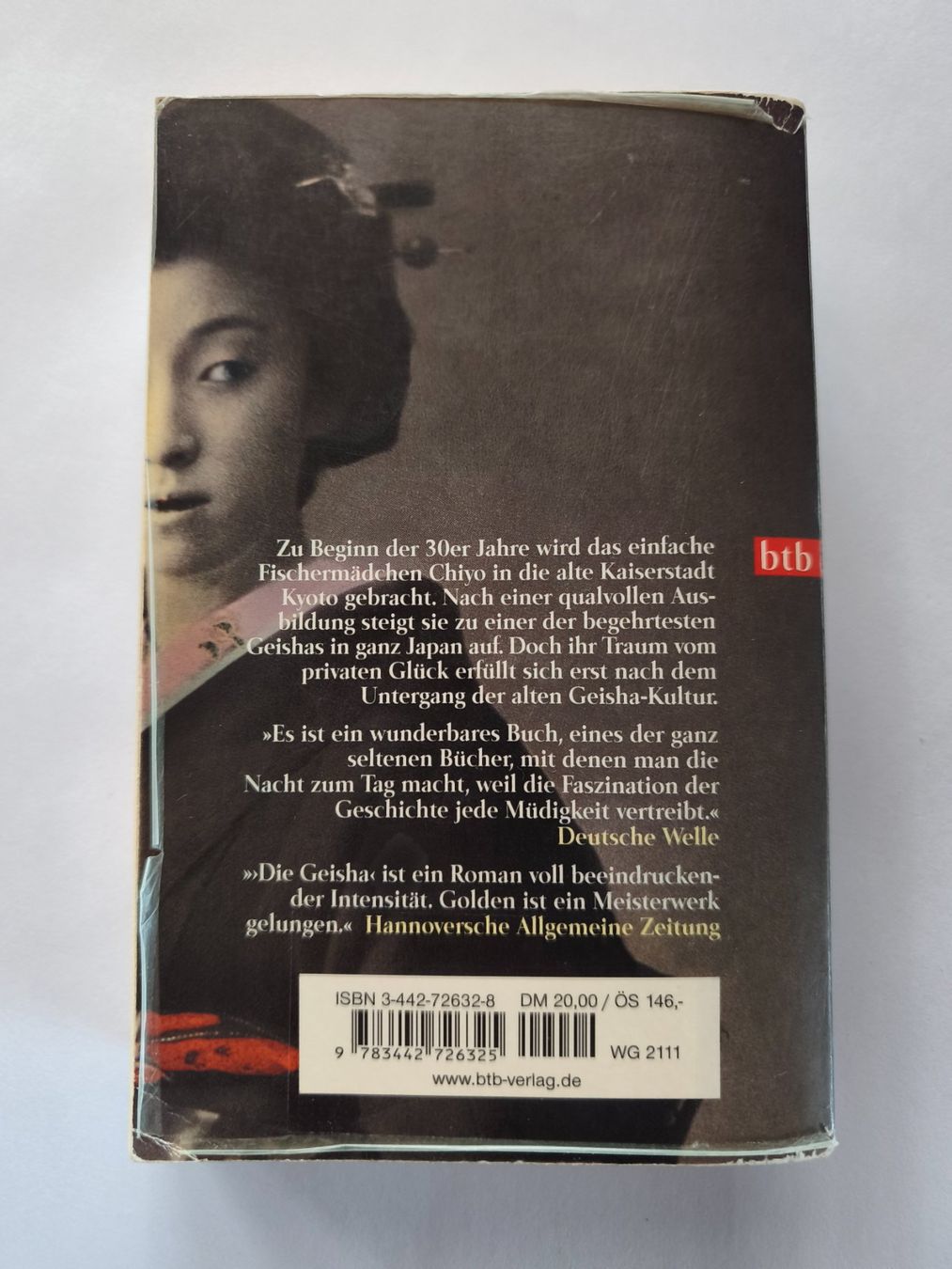 Libri: Die Geisha von Arthur Golden – Usato da Spiez venduto da Miryam07 1