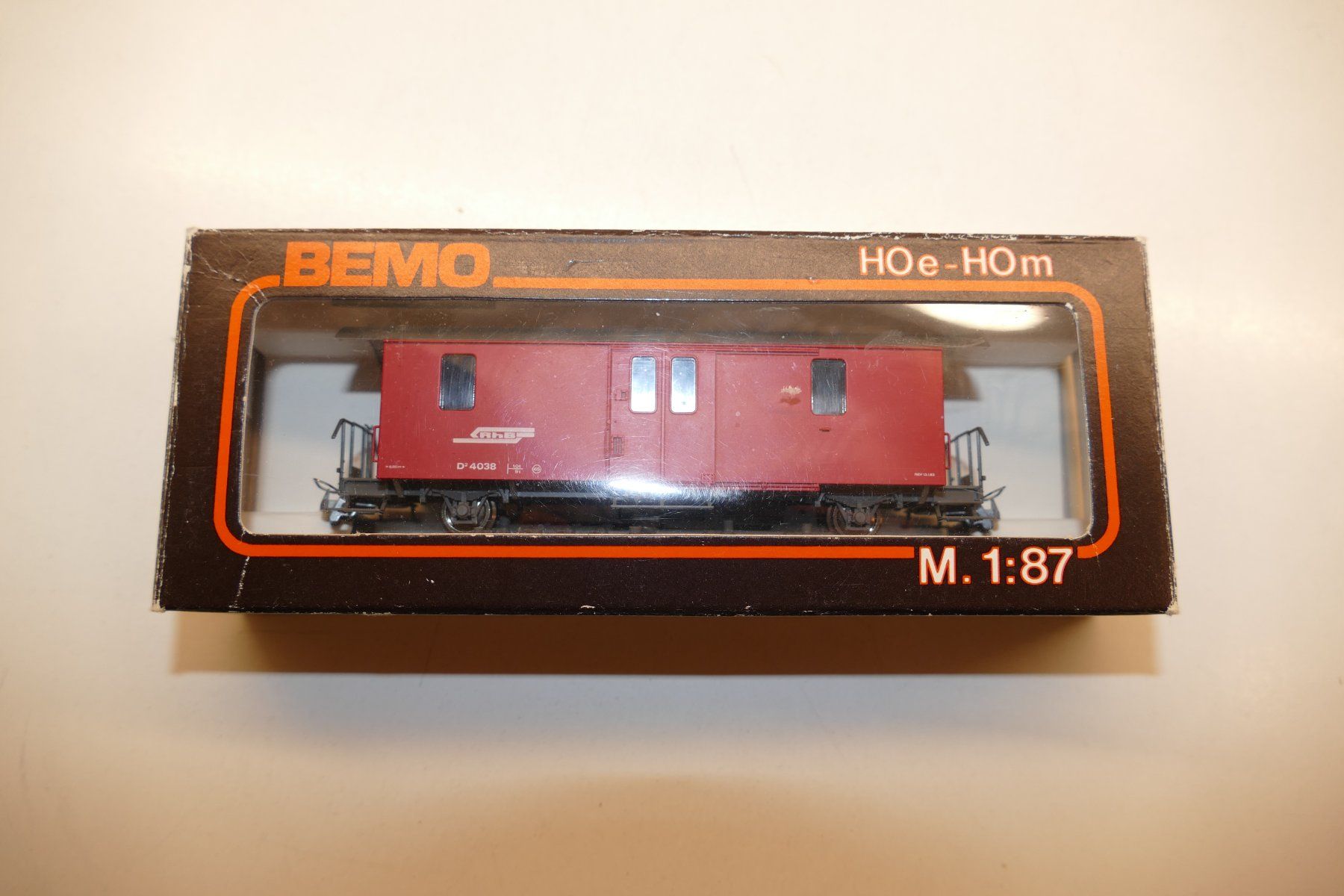Bemo Modellini di ferrovie: Bemo H0m: RhB Güterwagen D2 – Nuovo (secondo la descrizione) da Niederhasli venduto da rail-duerst