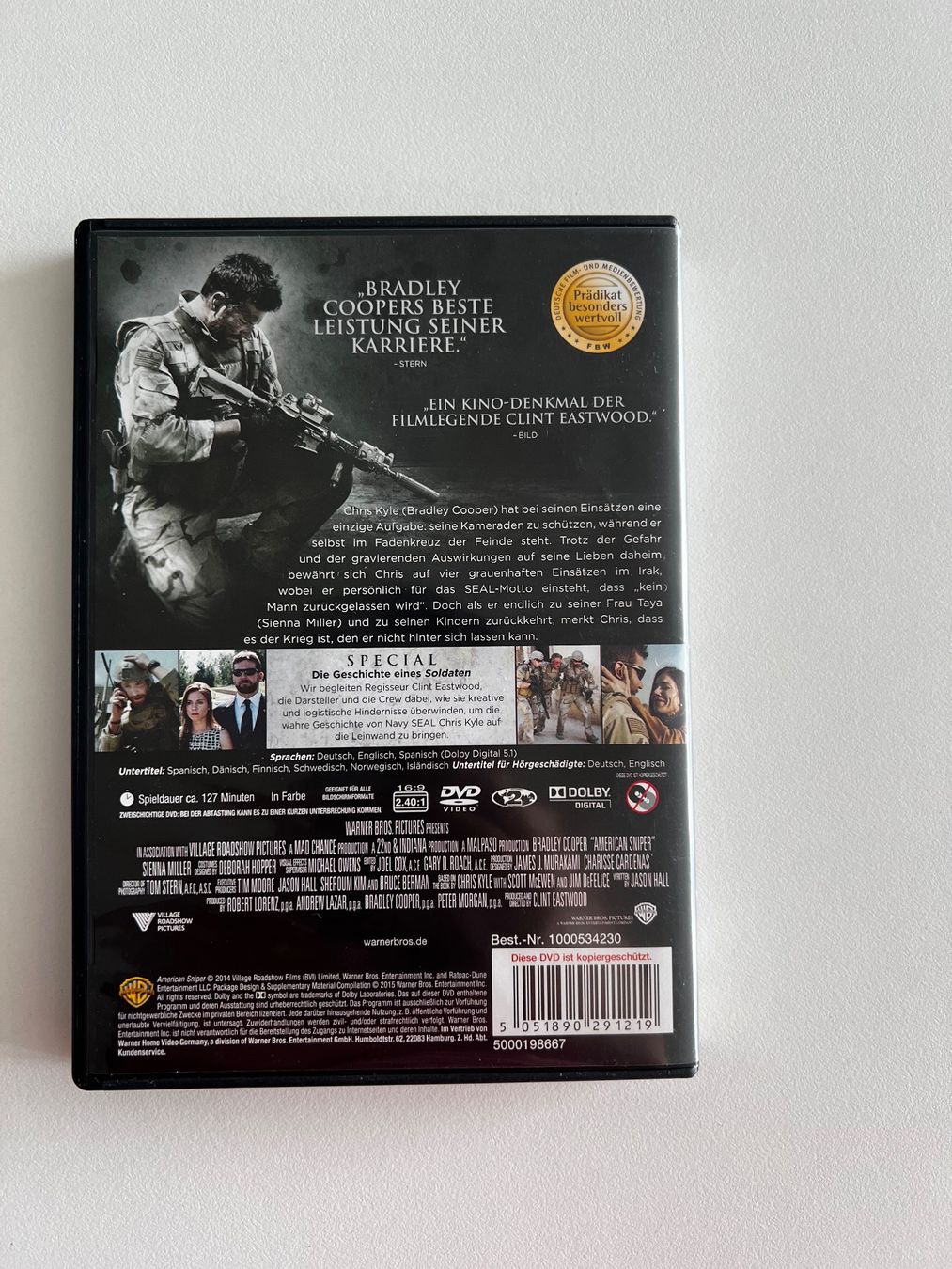 Tutti i DVDs: American Sniper DVD – Nuovo (secondo la descrizione) da Lenzburg venduto da impulsive-buyer 1