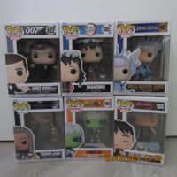 Funko Pop Figuren Set 6 stk James Bond & Co neu
