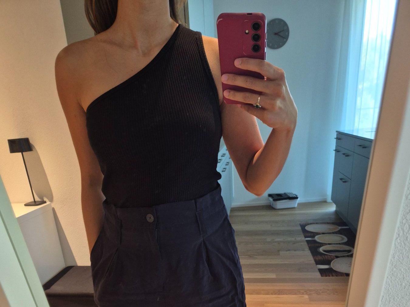 Tops: One shoulder Top Kaffe S – Gebraucht aus Kloten von gupnik 1