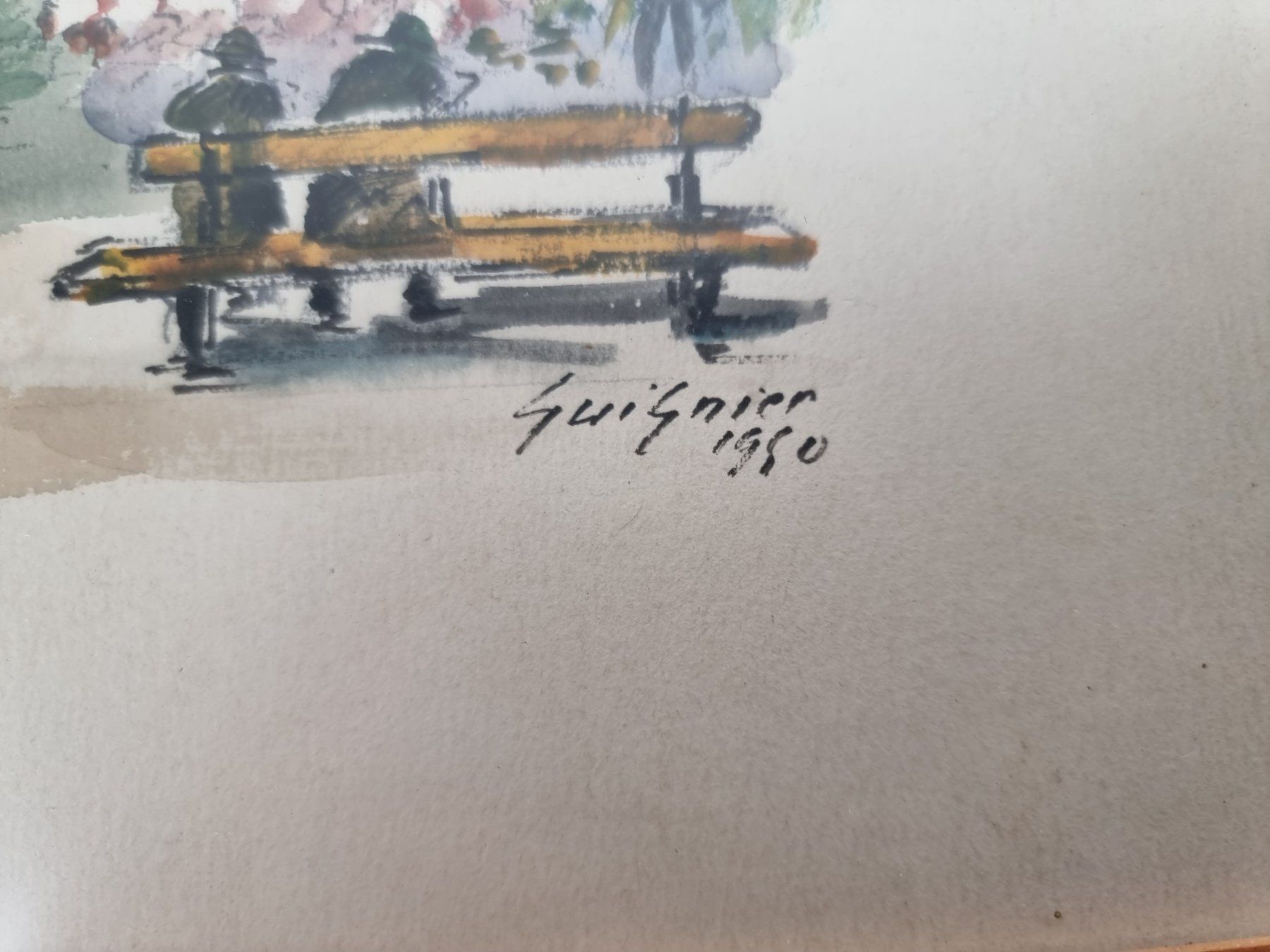Tableaux: Gemälde "Montmartre" – D'occasion à Urtenen-Schönbühl par Restwert_Schoenbuehl 1