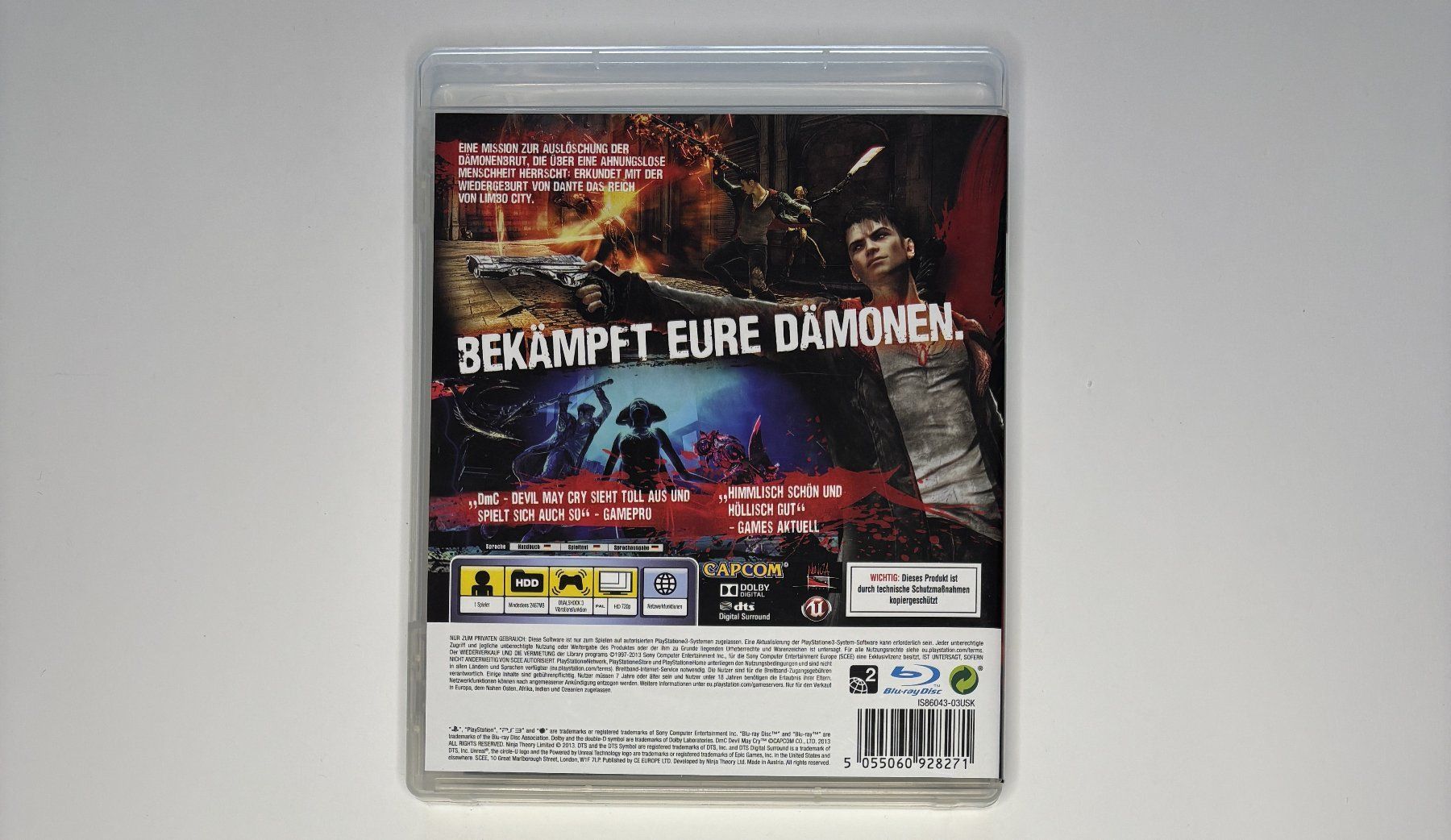 Giochi: PS3 - DmC Devil May Cry – Usato da Allschwil venduto da Bullach 2