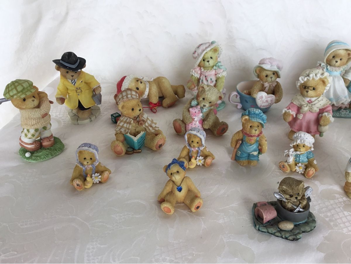 Statuette: 24 limitierte Cherished Teddies aus Keramik – Usato da St. Gallen venduto da chamilla 1