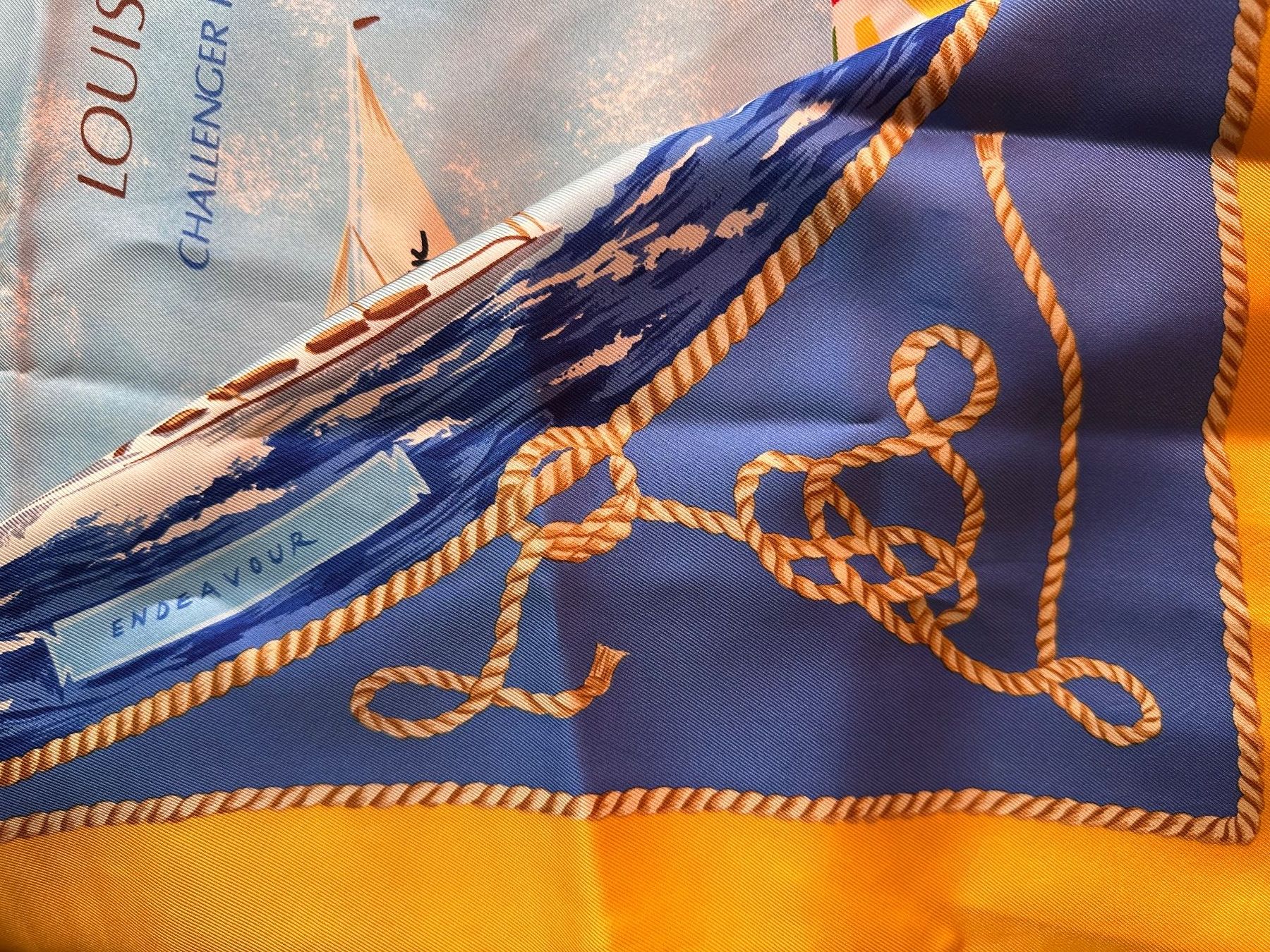 Louis Vuitton Foulards, Tücher & Schals: Foulard en soie Louis Vuitton – Neu (gemäss Beschreibung) aus Bouveret von seb_rjx8 1