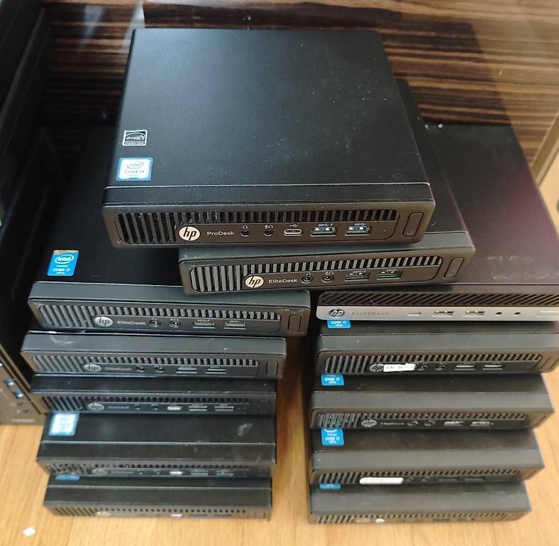 PCs: Lot de mini pc's HP, Lenovo, Fujitsu – Gebraucht aus Léchelles von miguelcd 1