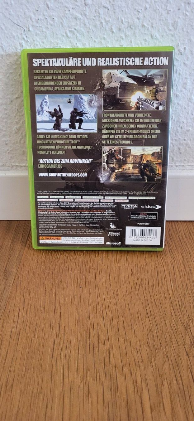 Microsoft Giochi: Xbox 360 - Conflict Denied Ops – Usato da Münsingen venduto da DigitaleSpielecke 1