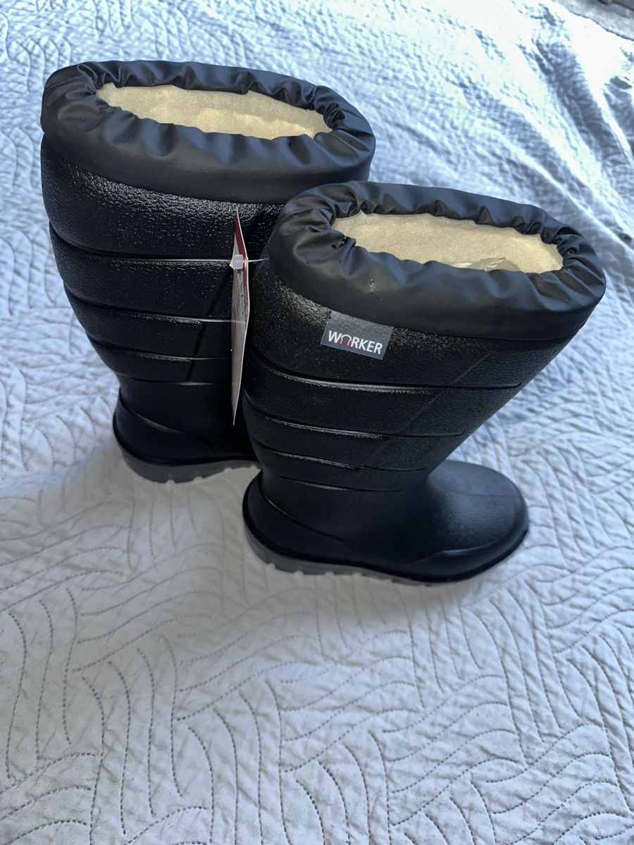 Scarpe da uomo: Warme Winterstiefel WORKER Gr. 37/38, Neu! – Nuovo (secondo la descrizione) da Koppigen venduto da Ekos 3