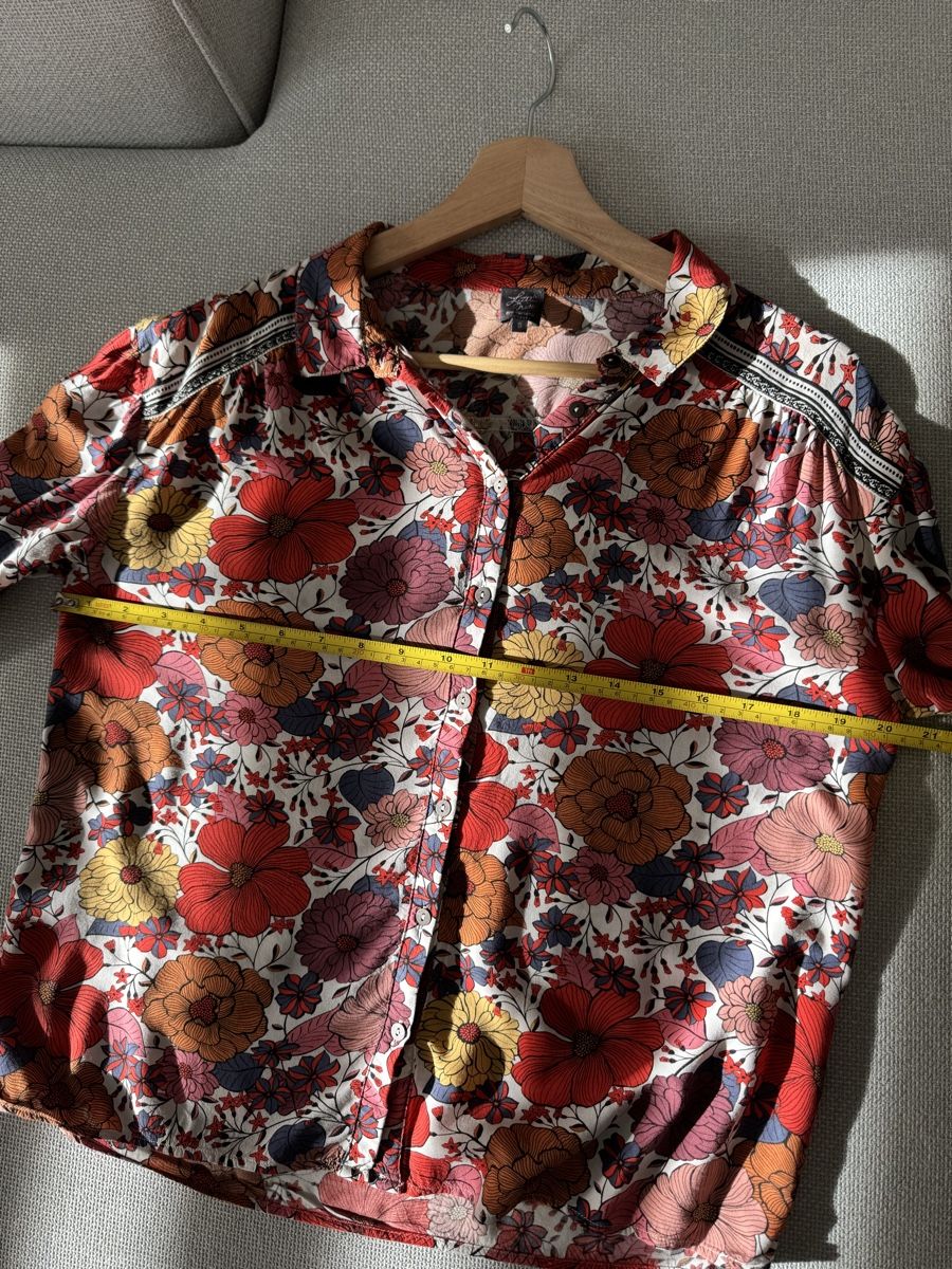 Camicette: Bluse mit Blumen von Little Miss, S – Nuovo (secondo la descrizione) da Granges VS venduto da rvn 5