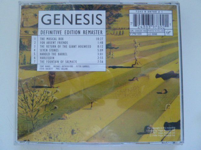 CDs: GENESIS - Nursery cryme – Gebraucht aus Au ZH von sikoku 2