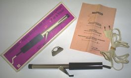 Vintage Frisierstab Jeunesse Migros in OVP 1960er Jahre