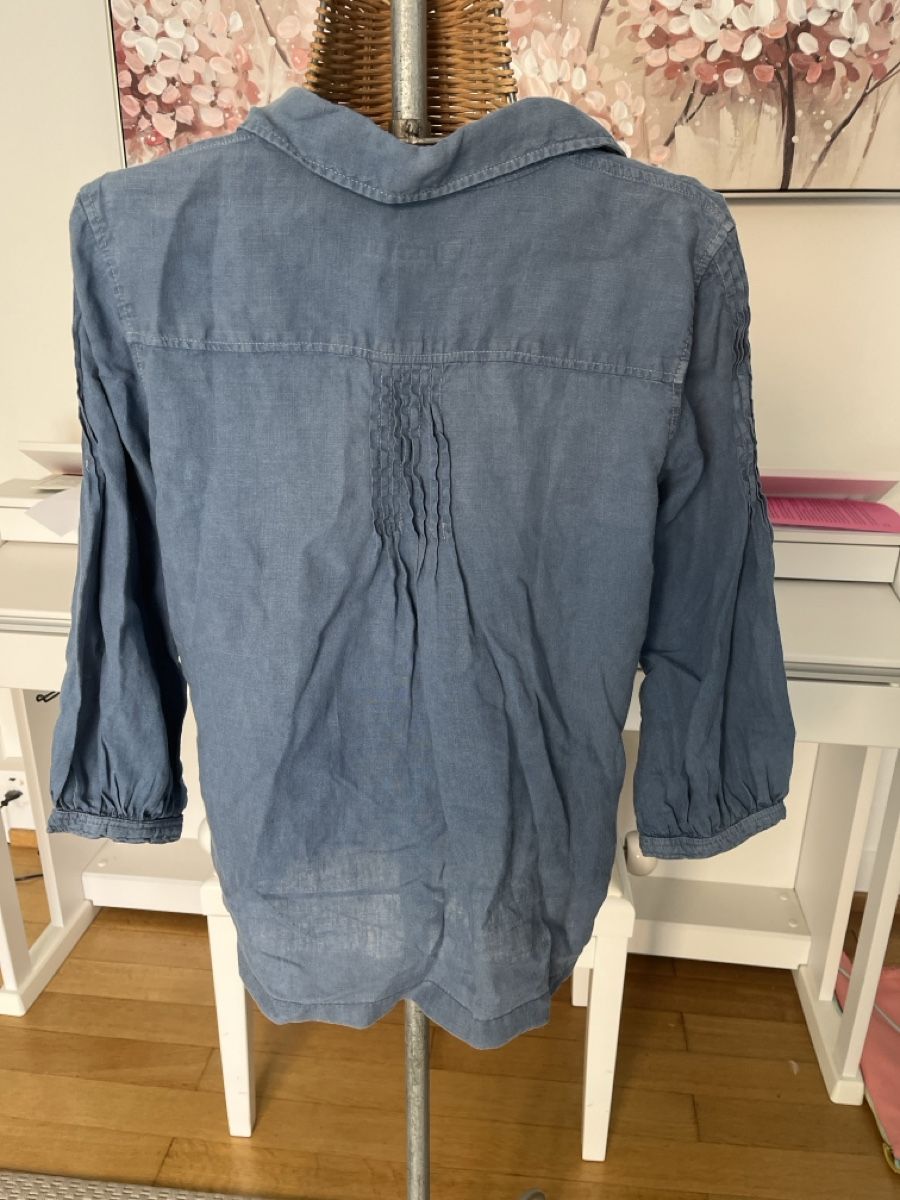 Gant Camicette: Leinenbluse, Gant,  ca. 40/42 – Usato da Solothurn venduto da Bobesch08 3